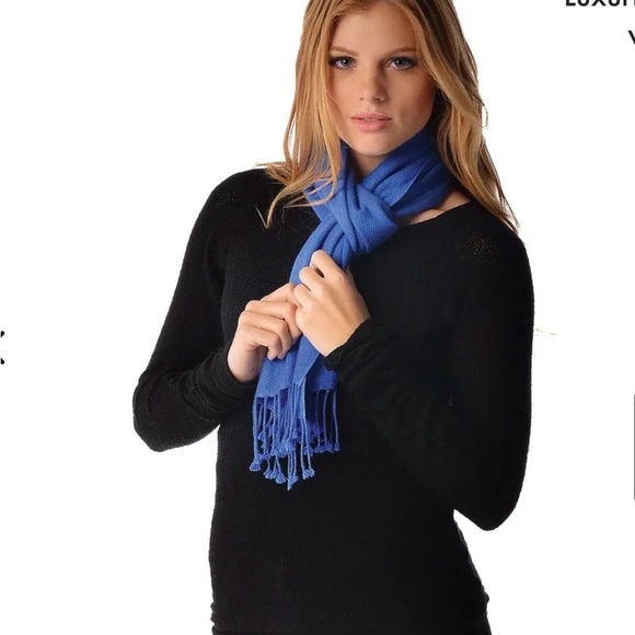 pashmina Accessories - Pashmina Elegant Sky Blue Wrap